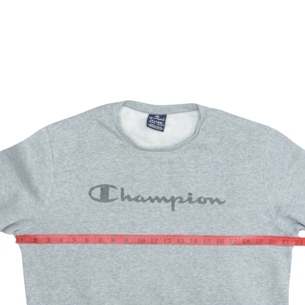 Champion Boys Grey 15-16 Years Crew Neck Pullover Sweatshirt
