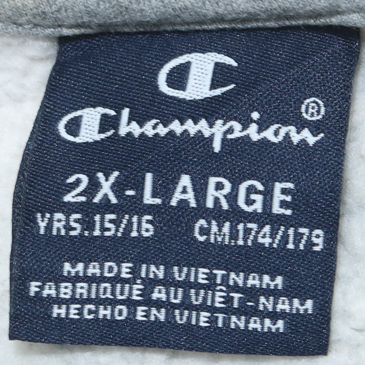 Champion Boys Grey 15-16 Years Crew Neck Pullover Sweatshirt