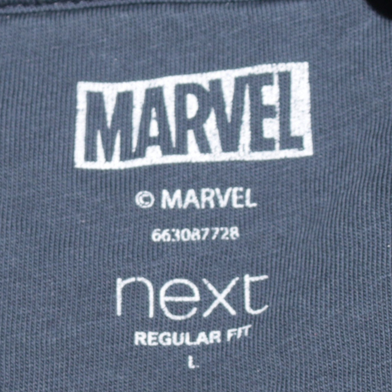 Marvel Next Men’s Blue Captain America Pullover Hoodie L Regular Fit