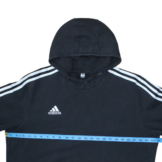 Adidas Men's Black XL Pullover Hoodie Fleece Sportswear