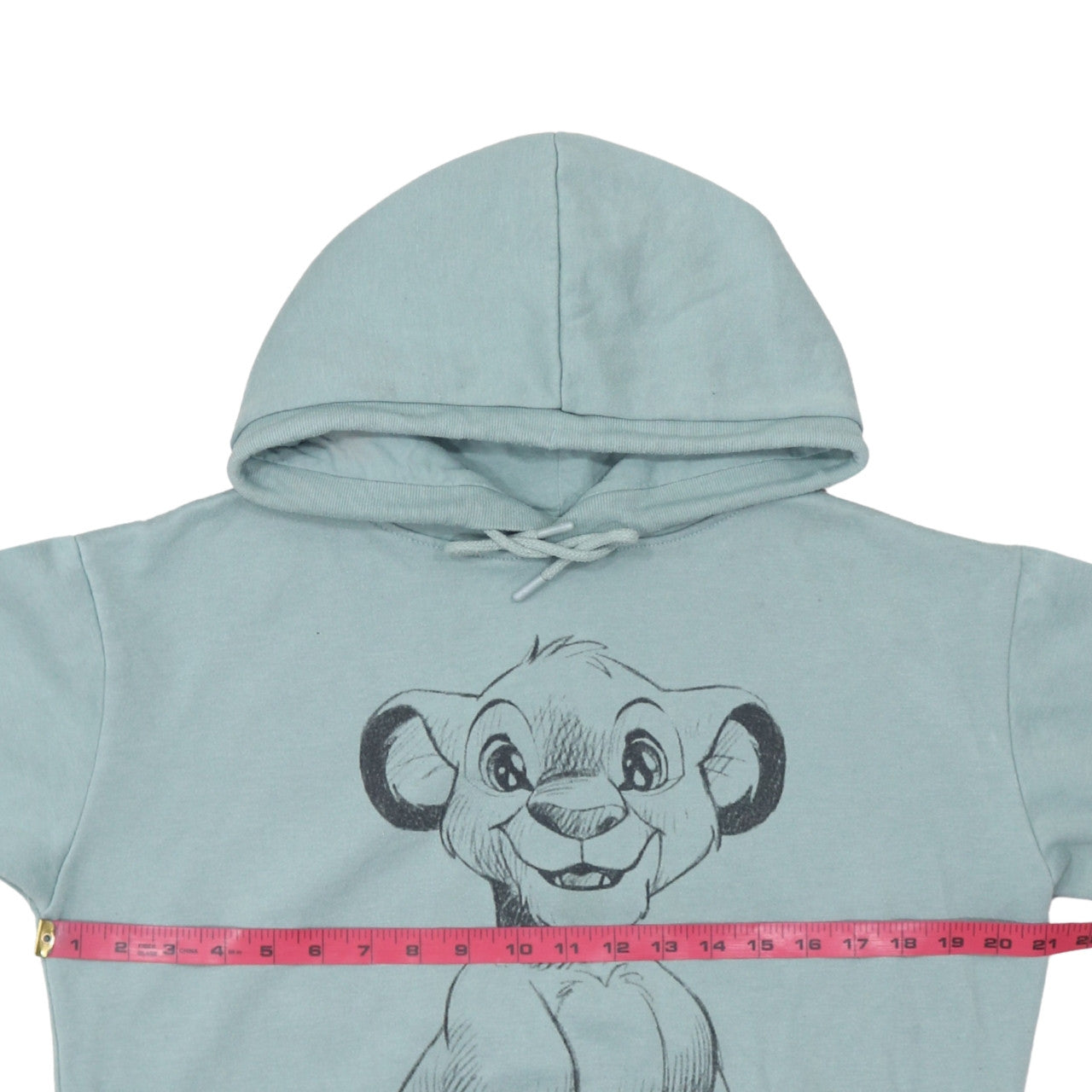 Disney Women Blue Simba Graphic Pullover Hoodie XS