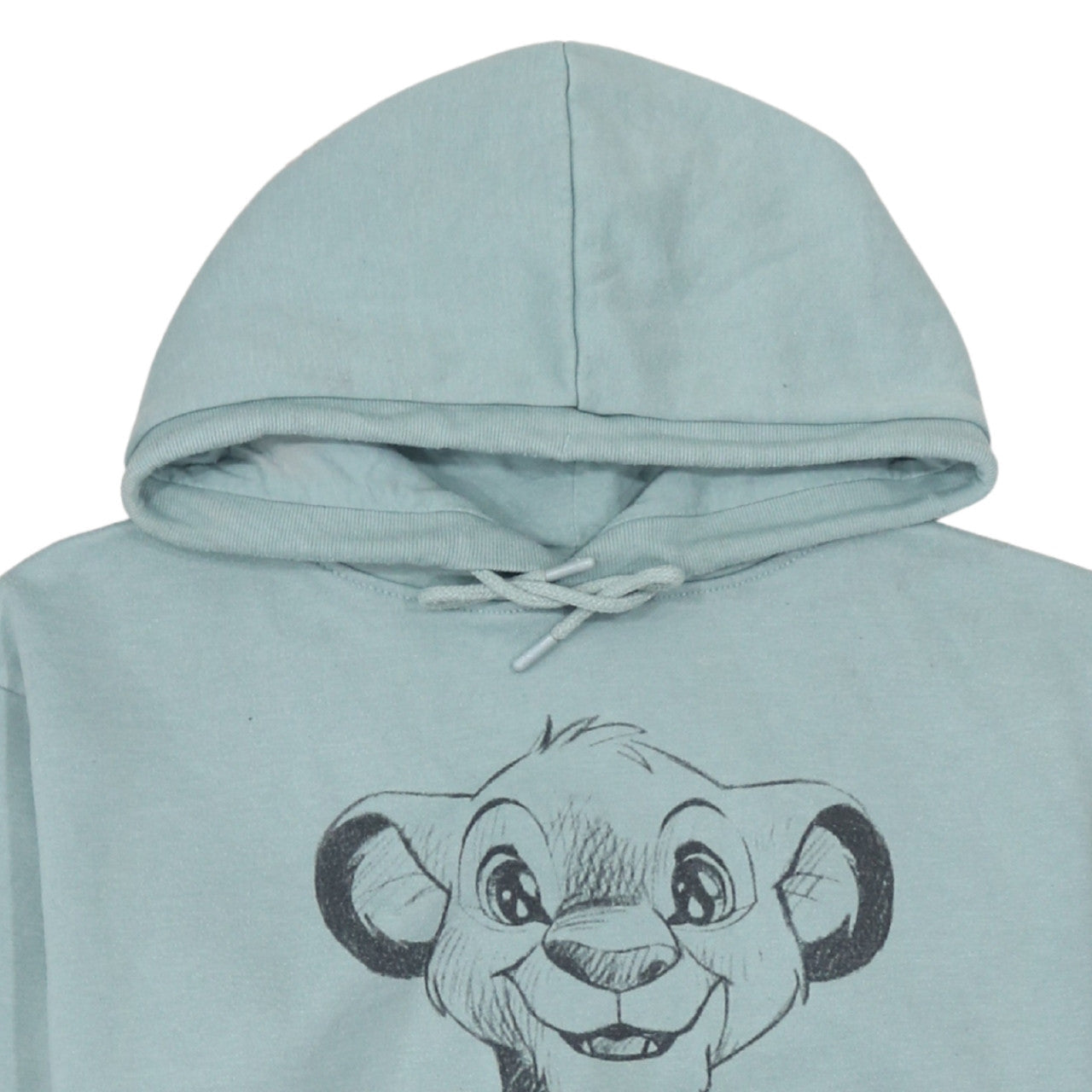 Disney Women Blue Simba Graphic Pullover Hoodie XS