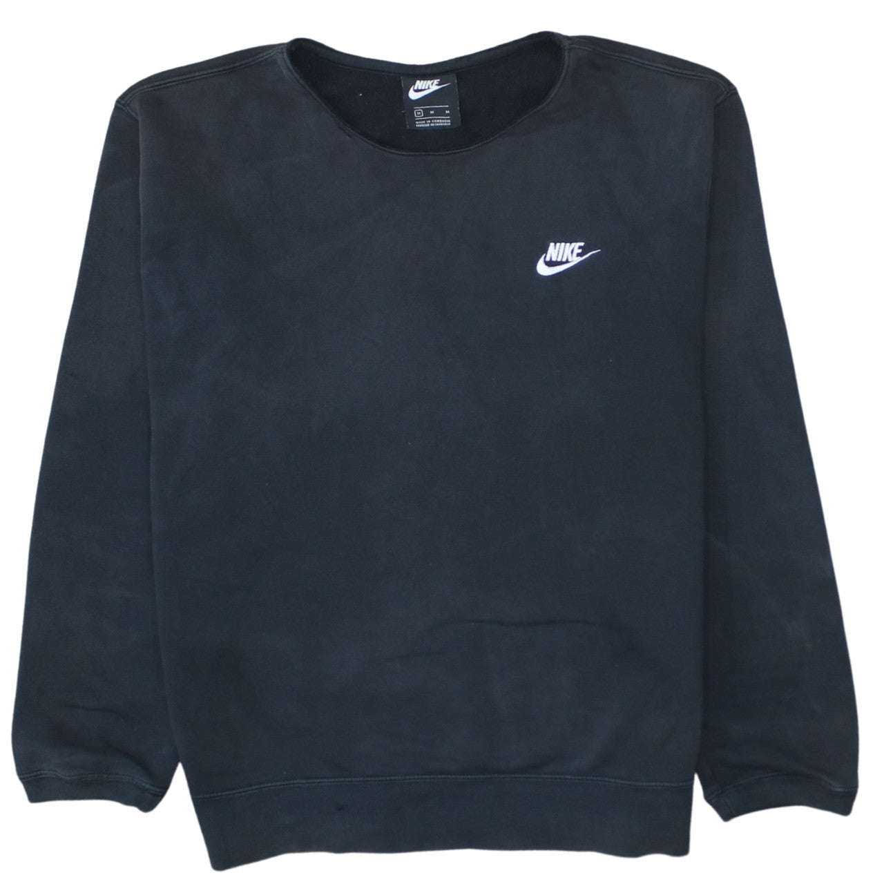 Nike Women's Black Crew Neck Pullover Sweatshirt M