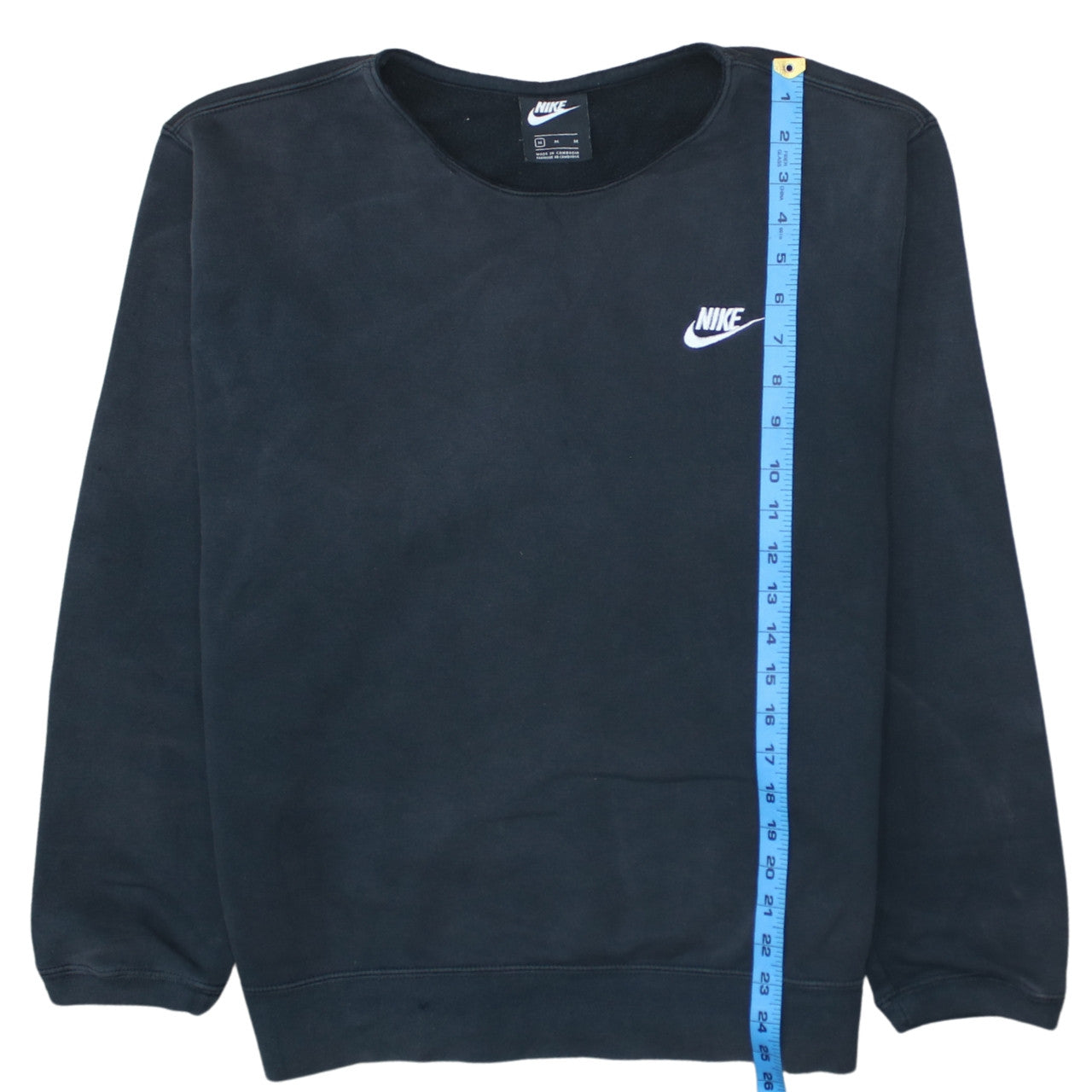 Nike Women's Black Crew Neck Pullover Sweatshirt M