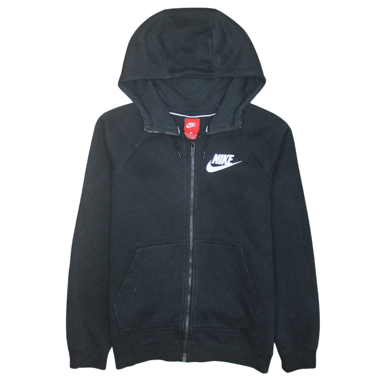 Nike Men's Black Full Zip Hoodie Size S Fleece Sportswear