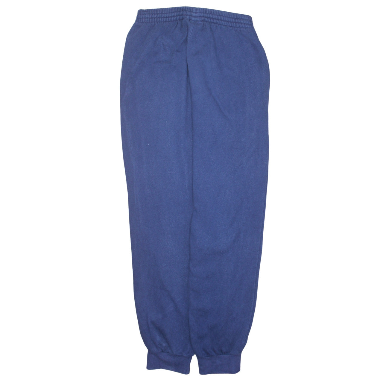 Adidas Men's Blue Track Pants S Regular Fit Cotton Blend Activewear