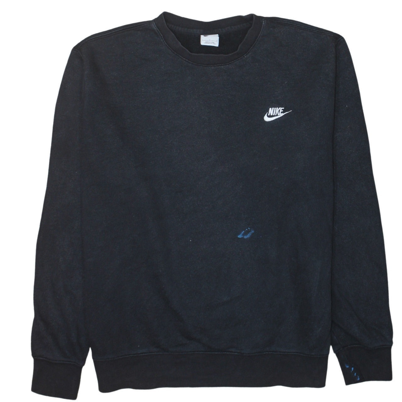 Nike Men Black Crew Neck Pullover Sweatshirt L
