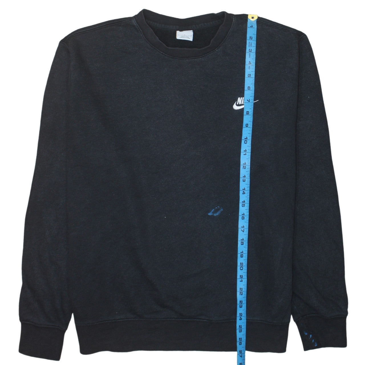 Nike Men Black Crew Neck Pullover Sweatshirt L