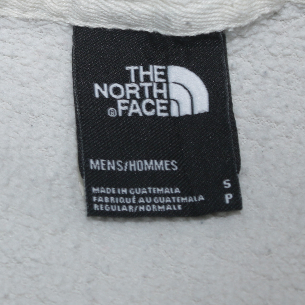 The North Face Men's White Pullover Hoodie Small Regular Fit