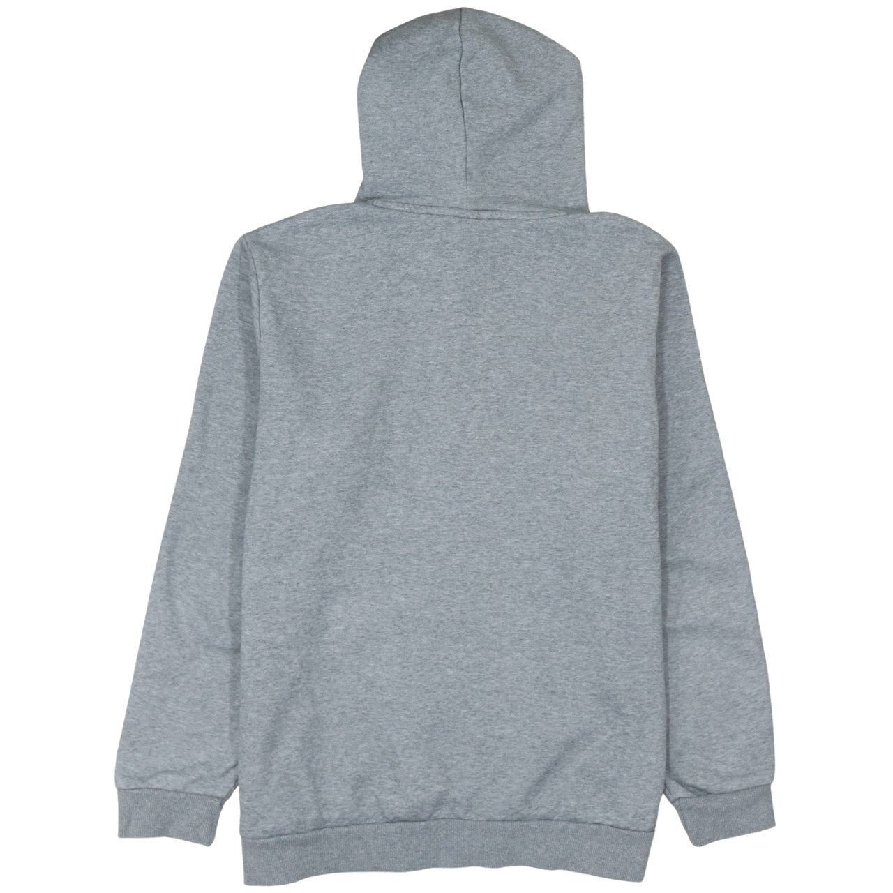 Puma Men's Grey Pullover Hoodie L Graphic Logo Fleece Sweatshirt
