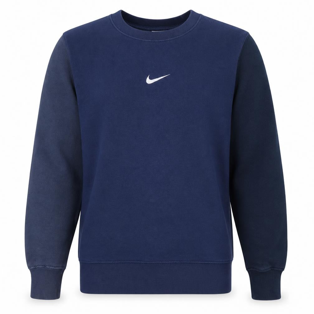 Nike Men Blue XS Crew Neck Pullover Sweatshirt