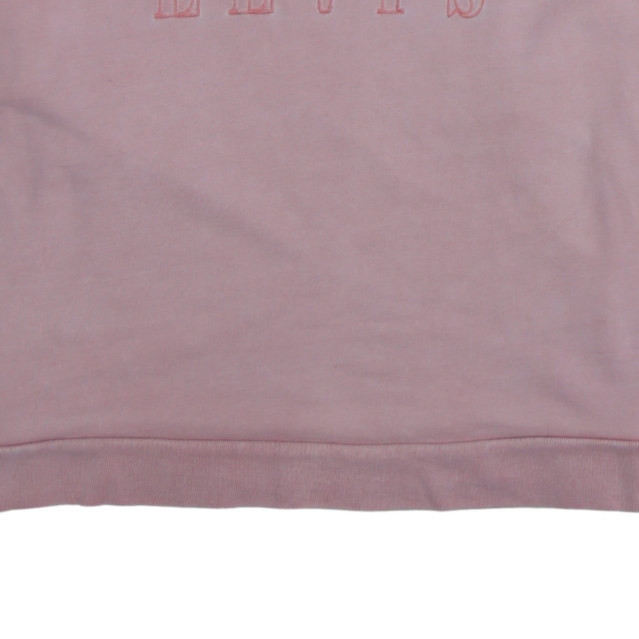 Levi's Women's Pink Crew Neck Pullover Sweatshirt Medium