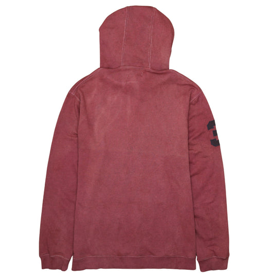 U.S. Polo Assn. Men's Red Pullover Hoodie 2XL Logo Sportswear