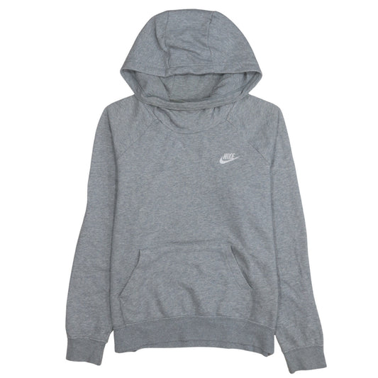 Nike Men's Grey Pullover Hoodie Size M Regular Fit Sportswear