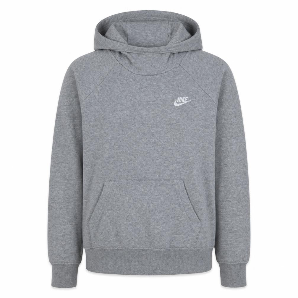 Nike Men's Grey Pullover Hoodie Size M Regular Fit Sportswear