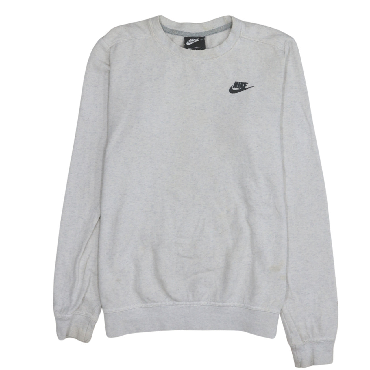 Nike Men's Grey Small Pullover Crew Neck Sweatshirt