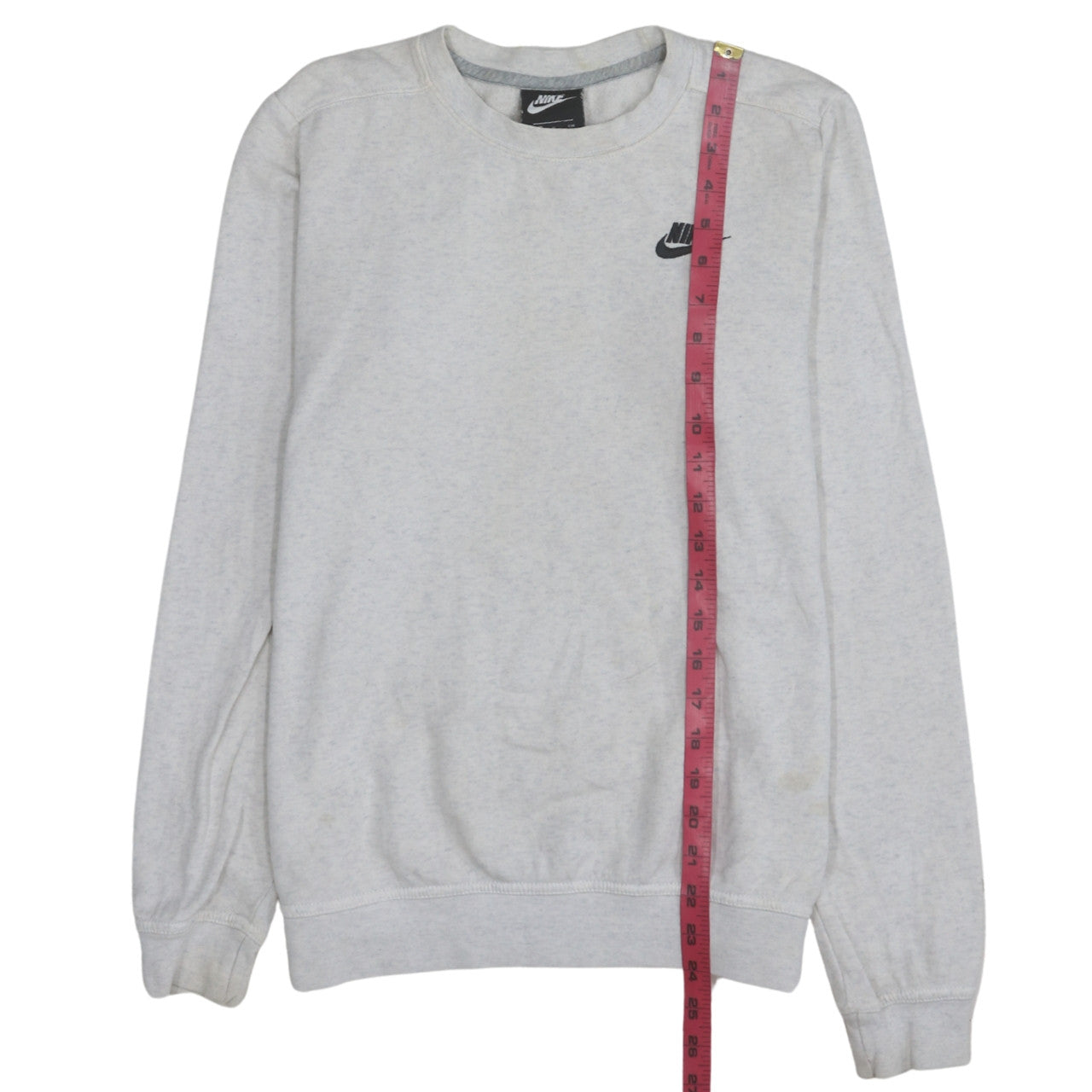 Nike Men's Grey Small Pullover Crew Neck Sweatshirt