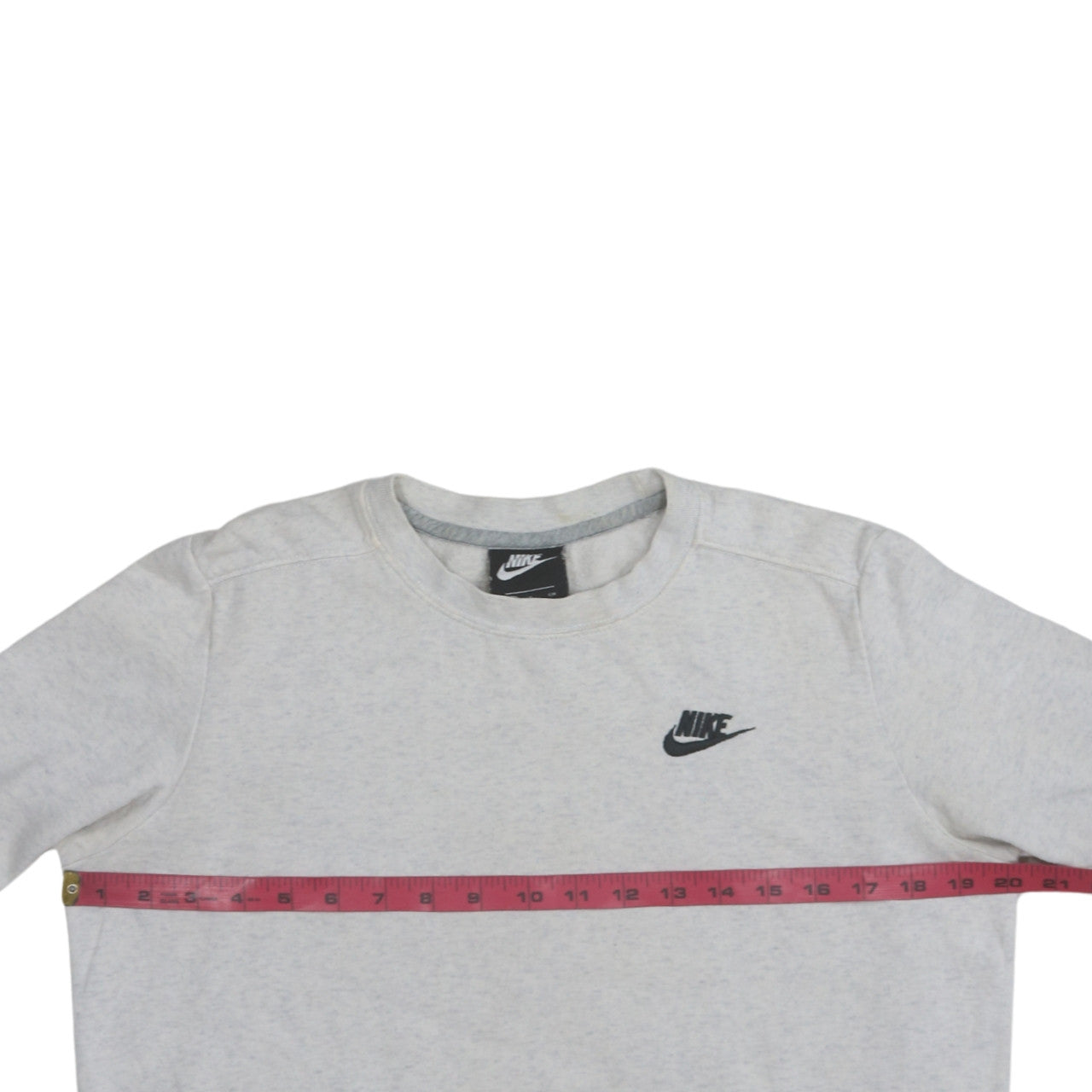 Nike Men's Grey Small Pullover Crew Neck Sweatshirt