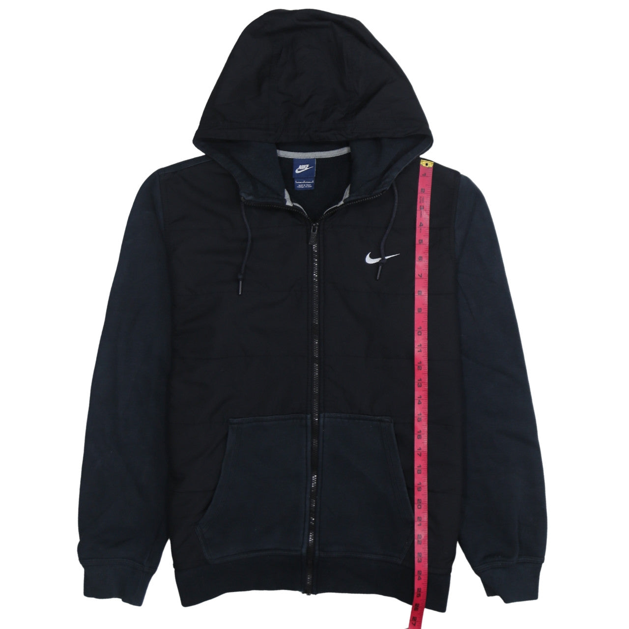 Nike Men's Black Size L Hooded Full Zip Track Jacket