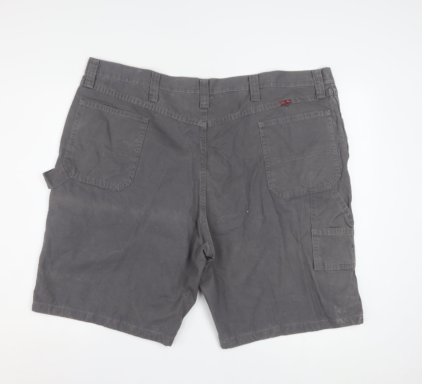 Wrangler Men's Grey Cotton Cargo Carpenter Shorts Size 44