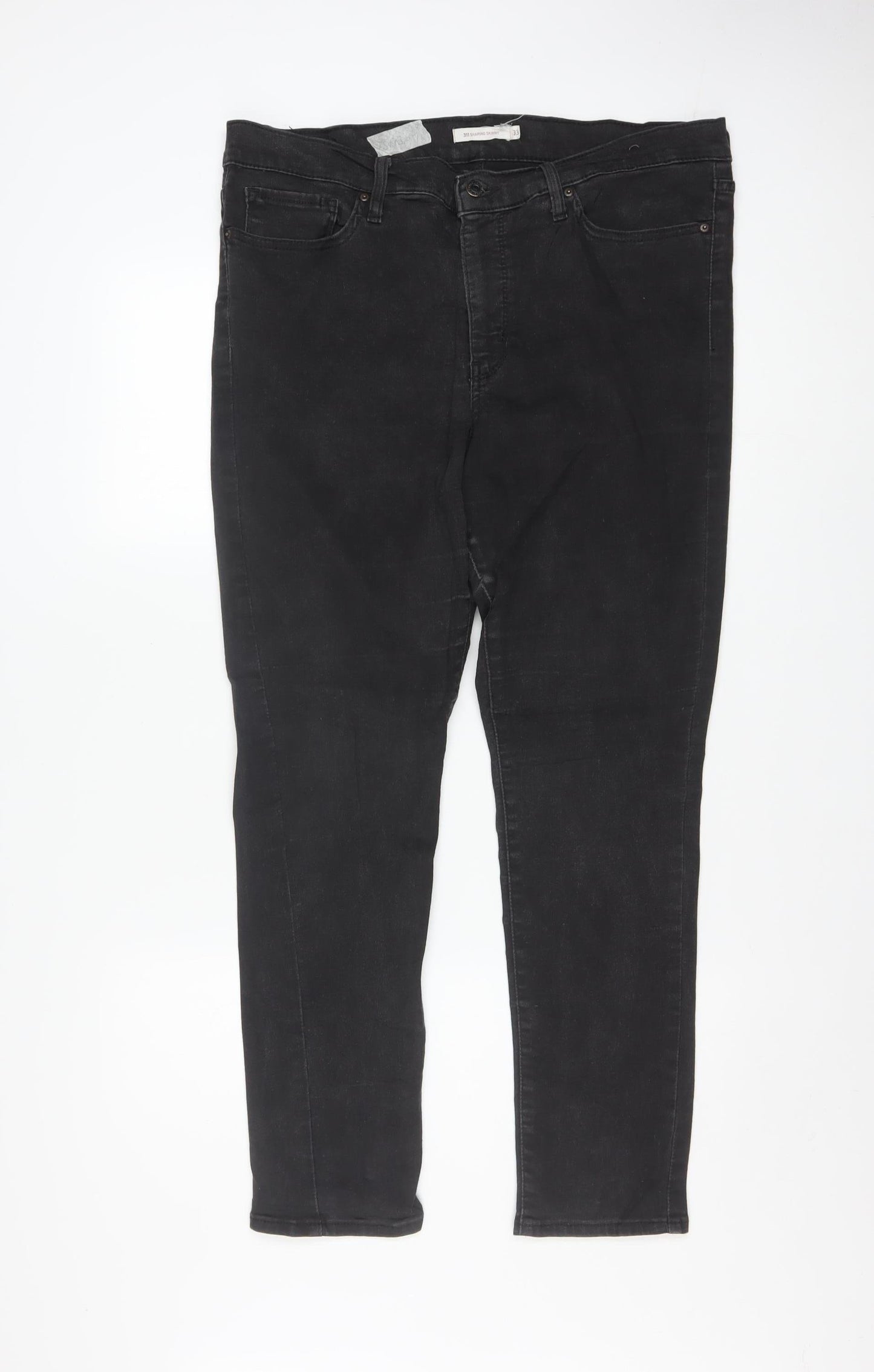 Levi's Women Black 311 Shaping Skinny Jeans Size 33 Slim Fit