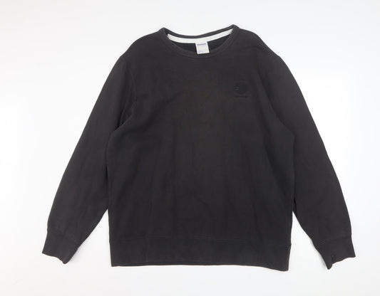 Reebok Men's Black XL Pullover Crew Neck Sweatshirt