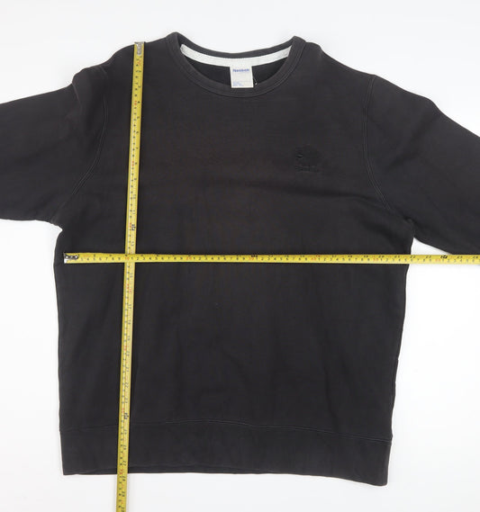 Reebok Men's Black XL Pullover Crew Neck Sweatshirt