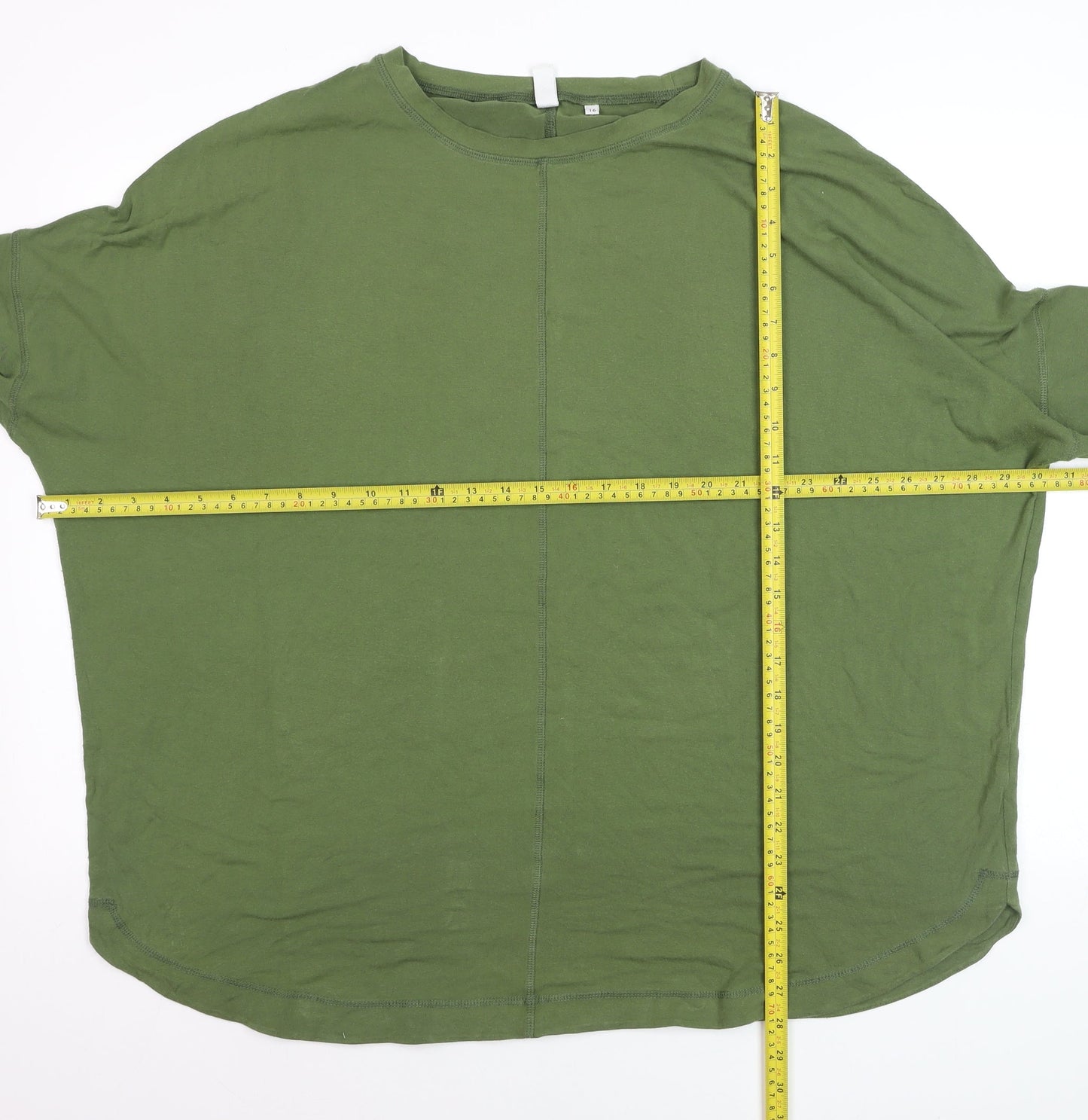 AND/OR Women’s Green Size 16 Relaxed Pullover Sweatshirt