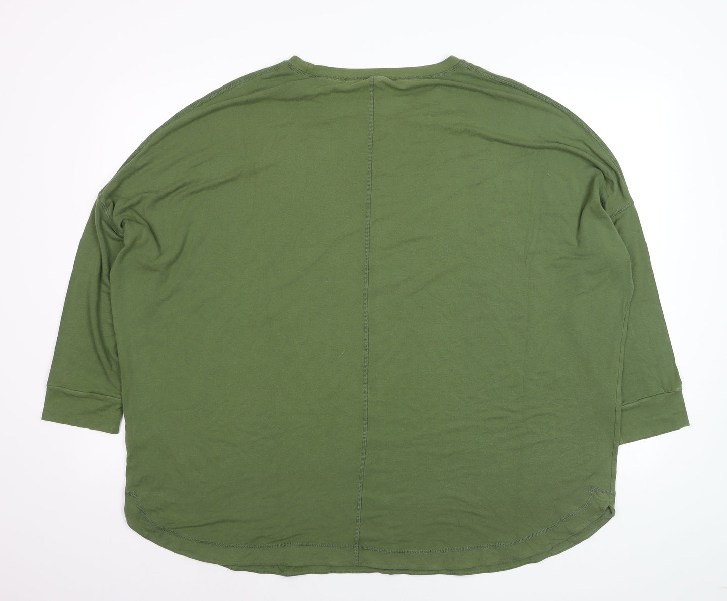 AND/OR Women’s Green Size 16 Relaxed Pullover Sweatshirt