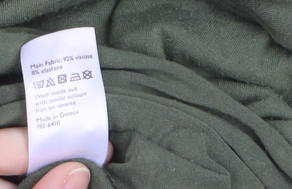 AND/OR Women’s Green Size 16 Relaxed Pullover Sweatshirt
