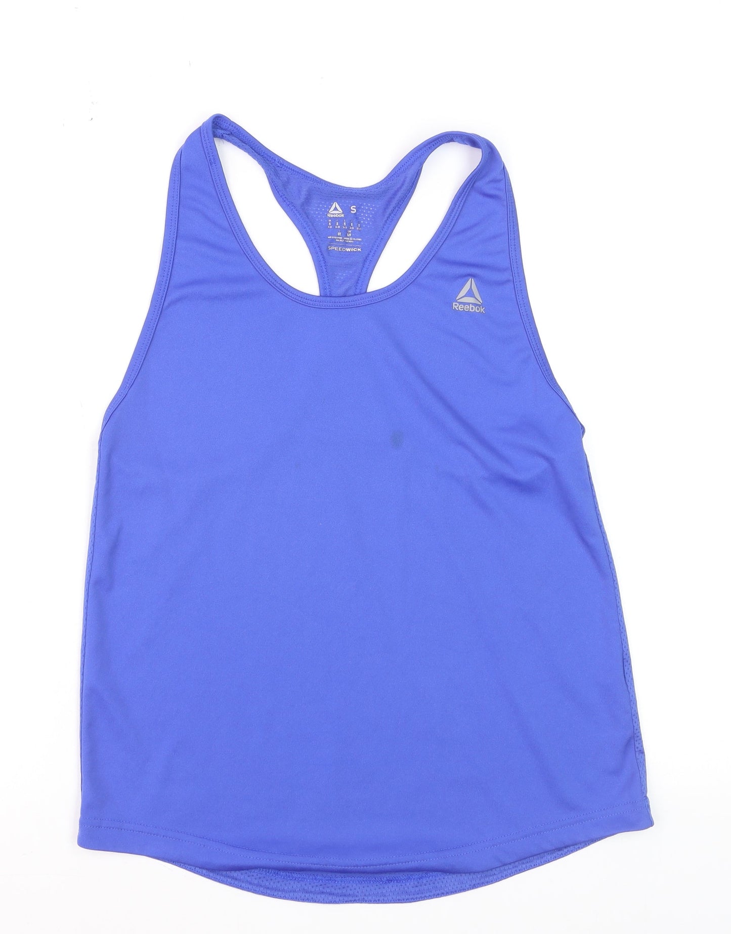 Reebok Women's Blue Speedwick Racerback Tank Top Size S