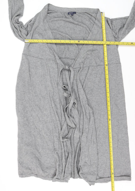Gap Maternity Grey V-Neck Long Sleeve Cardigan Women's S