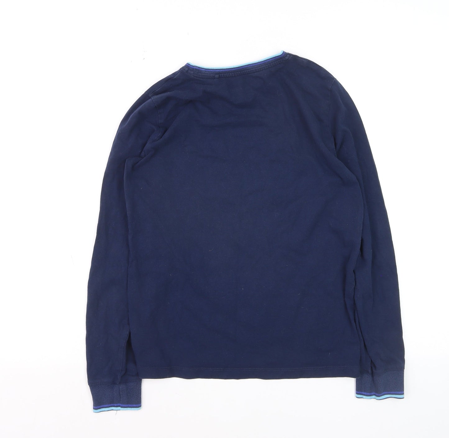 Next Boys Blue Long Sleeve Graphic Video Game T-Shirt 12 Years