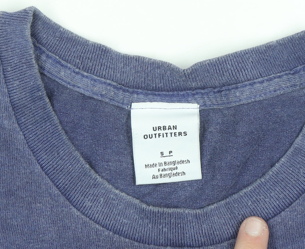 Urban Outfitters Men's Blue Montana Graphic Print T-Shirt Size S