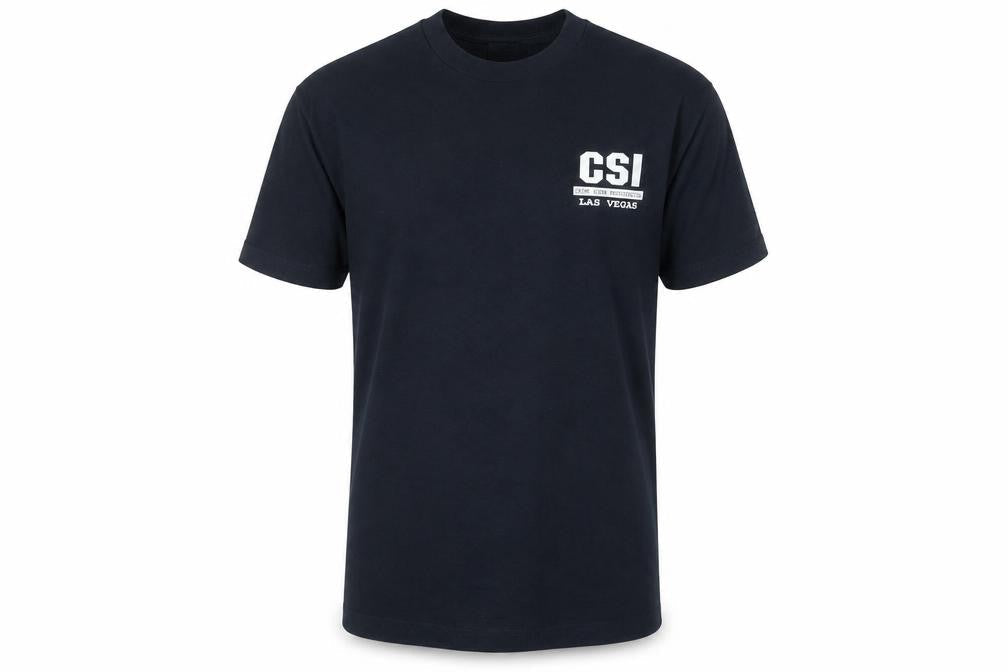 Alstyle Apparel Men's Black CSI Las Vegas Cotton T-Shirt Medium