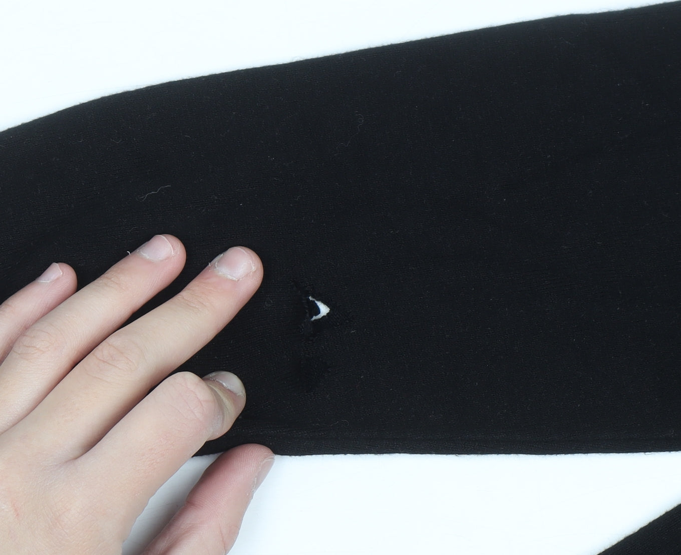 Zara Women Black Roll Neck Long Sleeve Pullover Jumper Size 12