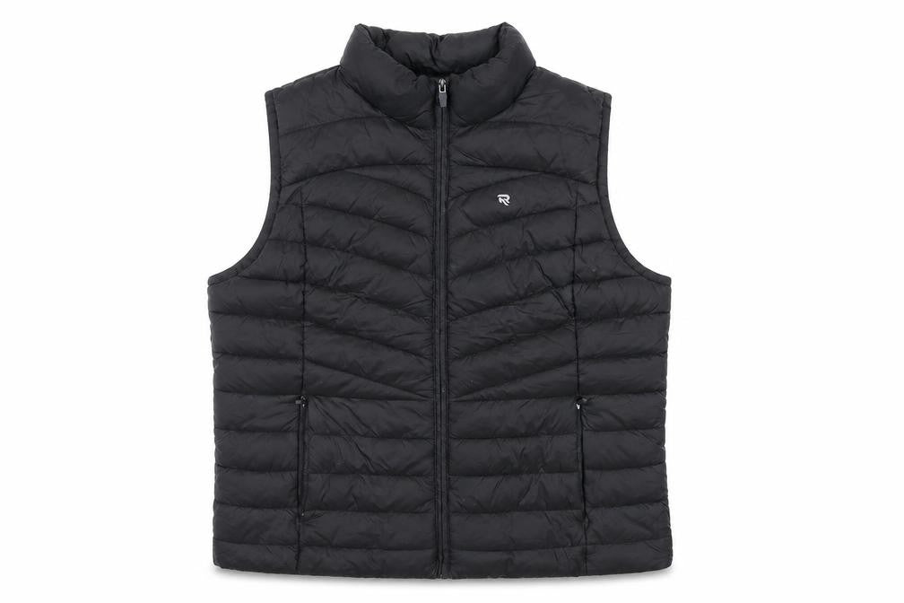 Reaktiv x Oti Mabuse Men's Black Puffer Waistcoat Size L Lightweight
