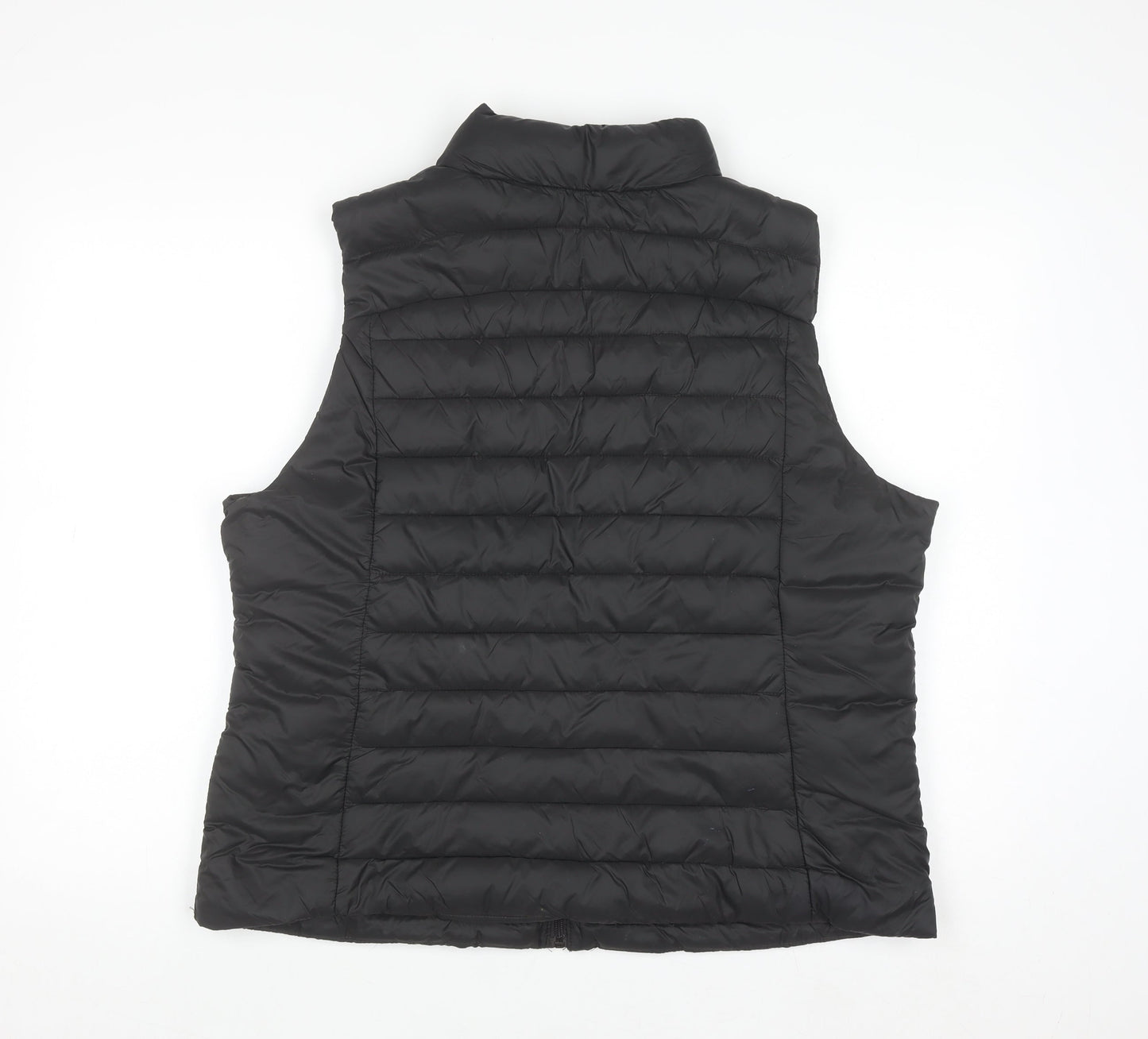 Reaktiv x Oti Mabuse Men's Black Puffer Waistcoat Size L Lightweight