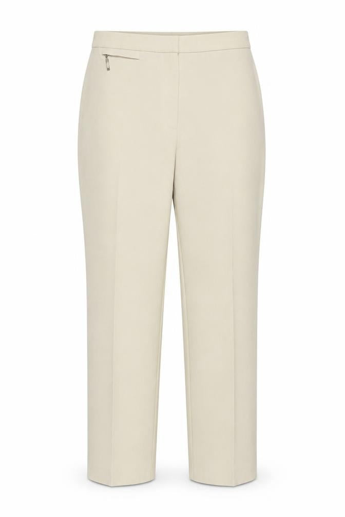 Marks & Spencer Women Beige Size 14 Short Dress Pants