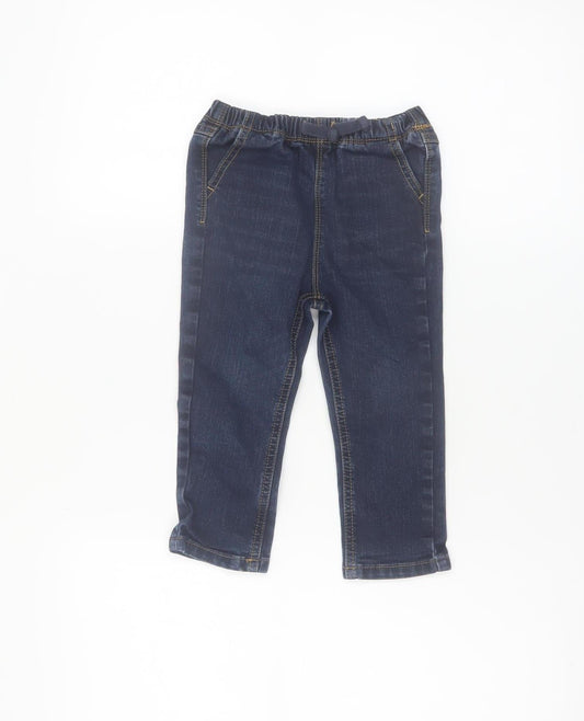 Dunnes Unisex Baby Blue Stretch Denim Jeans 18-24 Months
