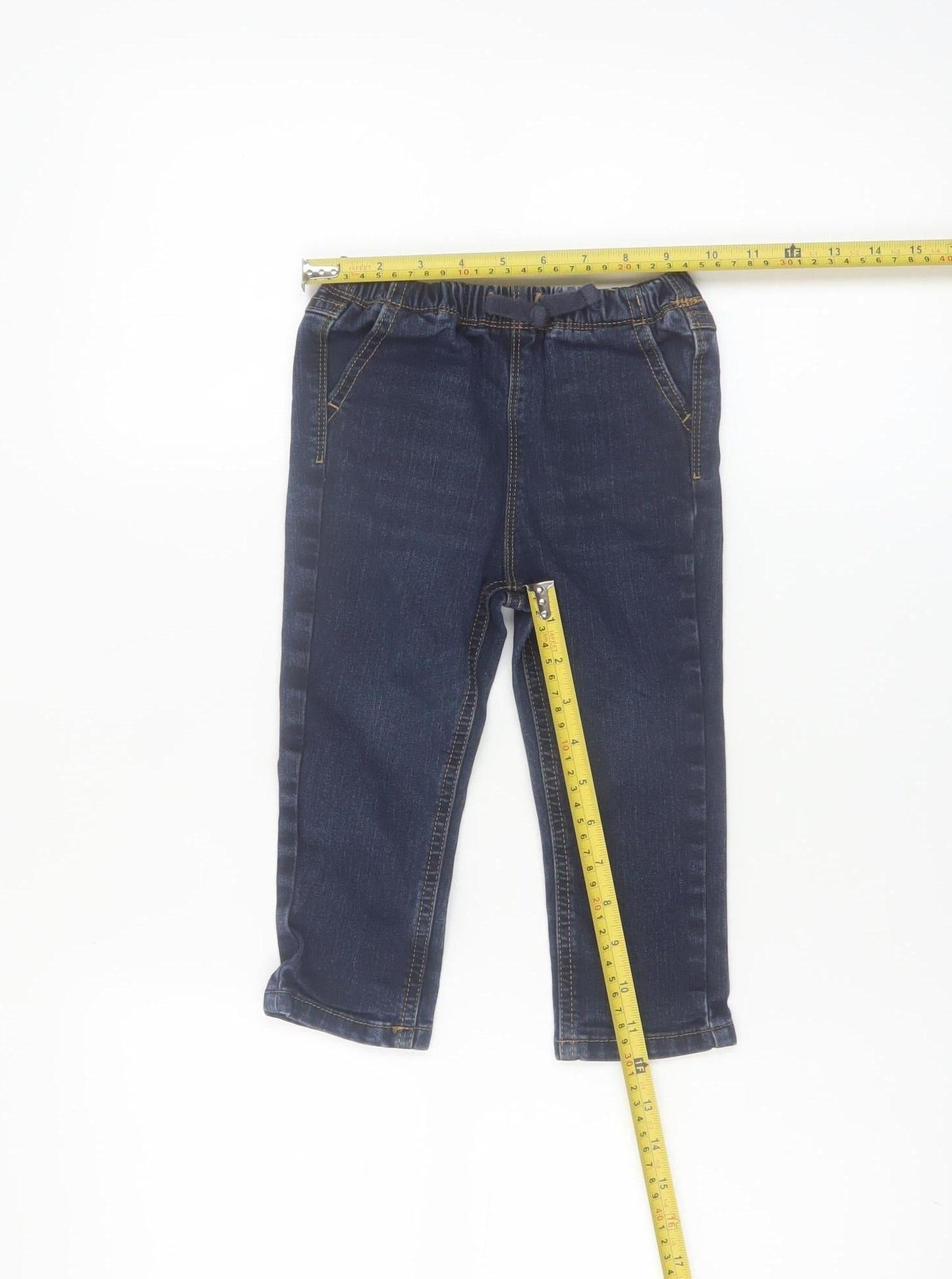 Dunnes Stores Unisex Baby Blue Stretch Denim Jeans 18-24 Months