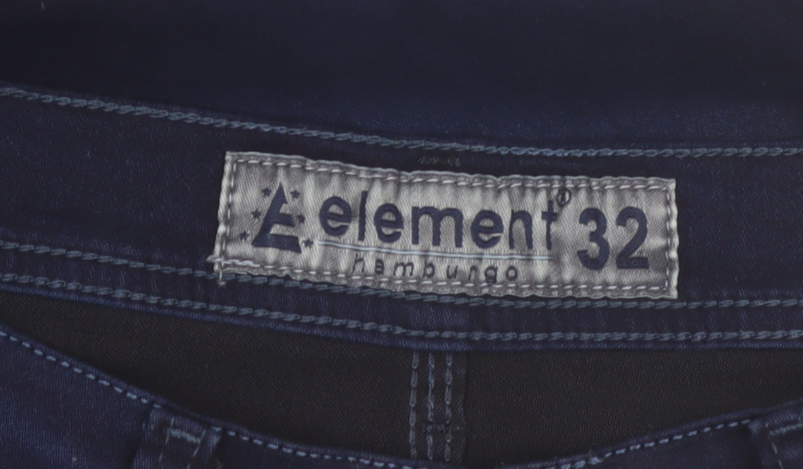 Element Women’s Blue Straight Leg Jeans Size 14 Regular Denim Stretch