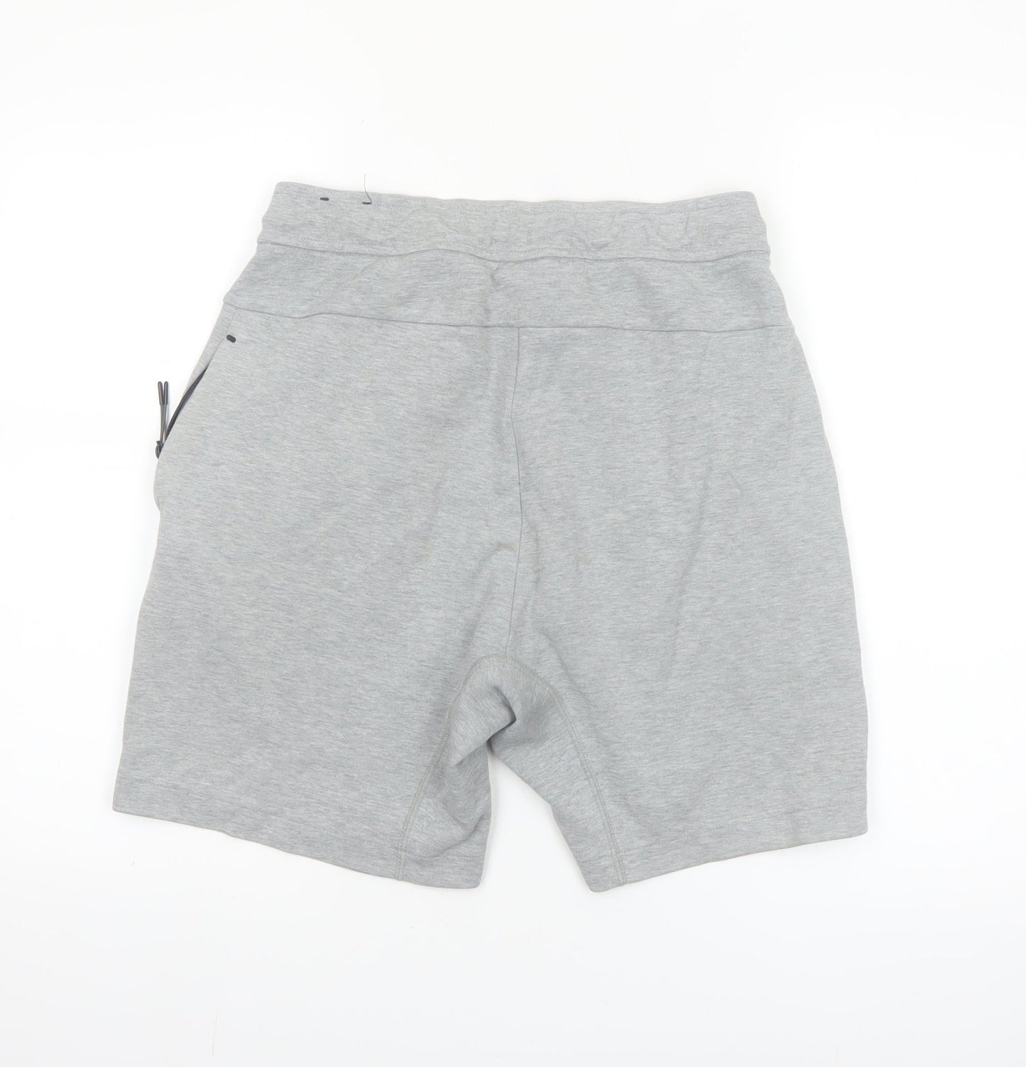 Nike Men's Grey XS Sweat Shorts with Drawstring and Pockets
