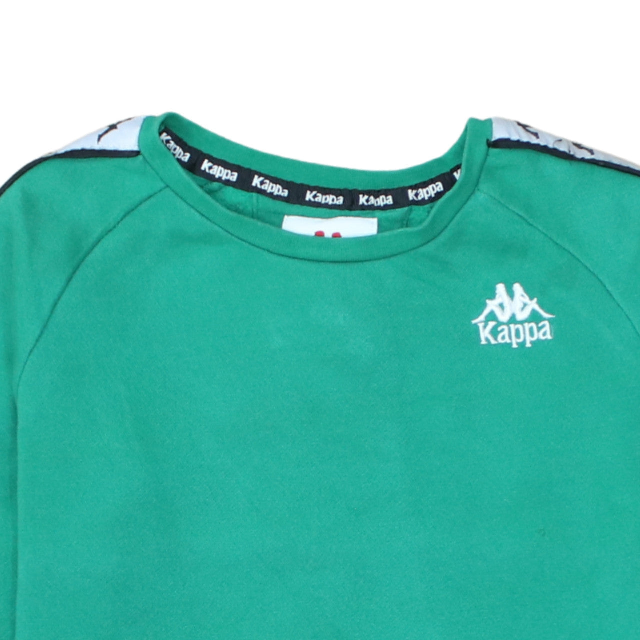 Kappa Men's Green XS Pullover Crew Neck Logo Sweatshirt