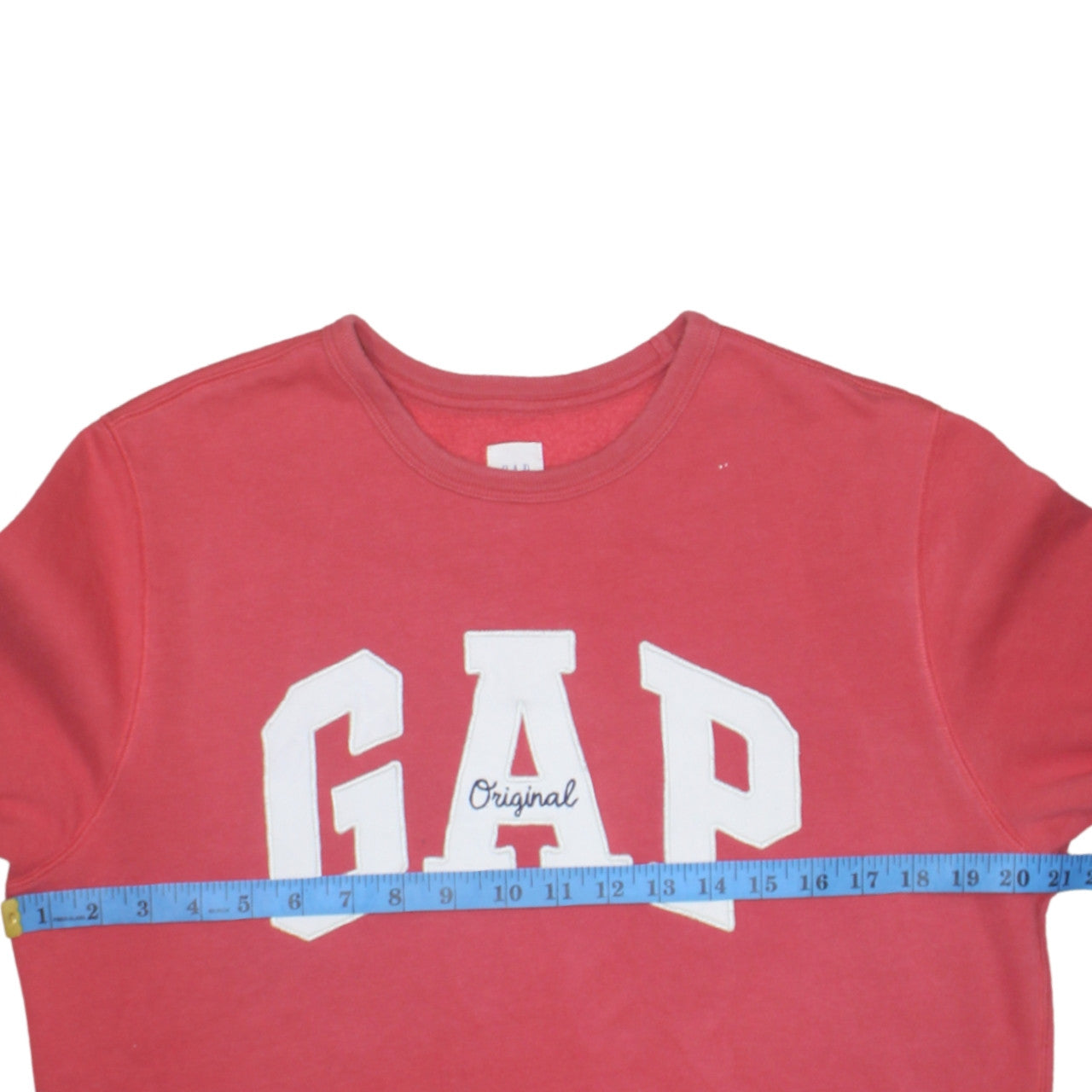 GAP Womens Pink Logo Crew Neck Pullover Sweatshirt M