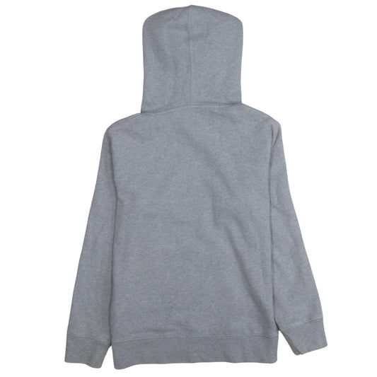 Levi's Women Grey Pullover Hoodie XS Logo Print Casual Sweatshirt