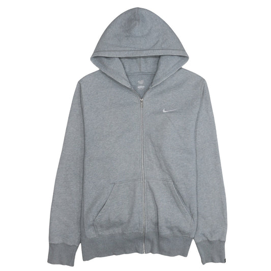 Nike Men's Grey XL Full Zip Hoodie Sweatshirt Sportswear