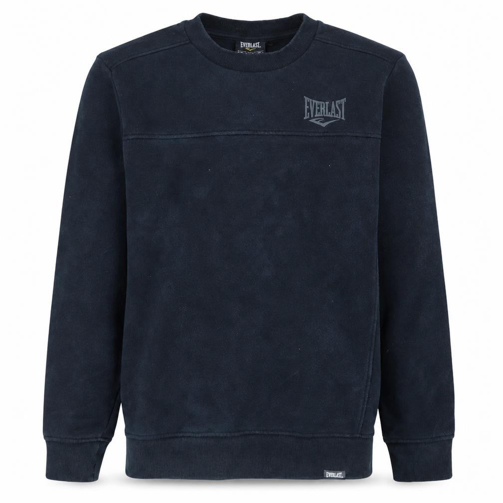 Everlast Men's Black Small Crew Neck Fleece Sweatshirt
