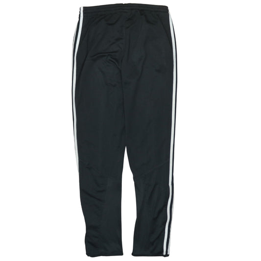 adidas Boys Black 13-14 Years Track Pants Tapered Fit Sports Trousers