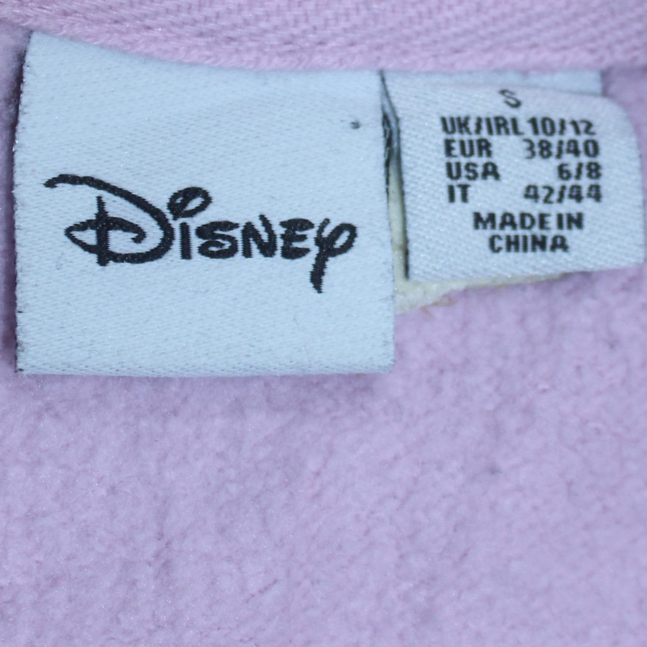 Primark Disney Women Pink Minnie Mouse Cotton Sweatshirt Size 10/12
